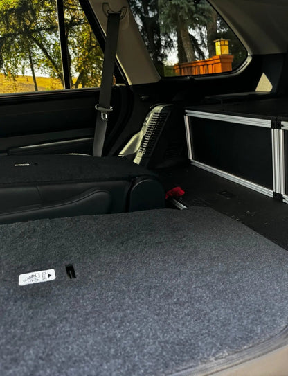 Goose Gear Toyota - Sequoia - 2023-Present - 3rd Gen - Explore Series - Single Drawer - 28-3/16" Width x 38" Deep x 10" High - Drawer Module with Short Drawer 20" and Storage Space Behind by Goose Gear