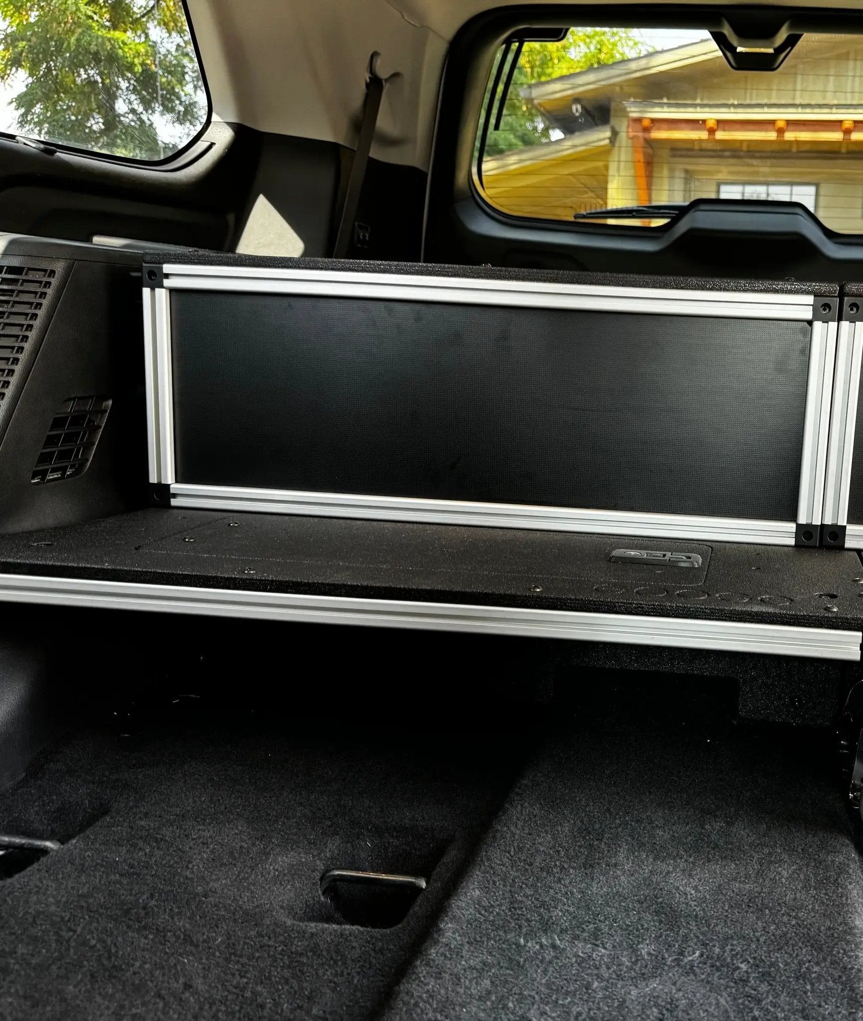 Goose Gear Toyota - Sequoia - 2023-Present - 3rd Gen - Explore Series - Single Drawer - 28-3/16" Width x 38" Deep x 10" High - Drawer Module with Short Drawer 20" and Storage Space Behind by Goose Gear