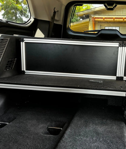 Goose Gear Toyota - Sequoia - 2023-Present - 3rd Gen - Explore Series - Single Drawer - 28-3/16" Width x 38" Deep x 10" High - Drawer Module with Short Drawer 20" and Storage Space Behind by Goose Gear
