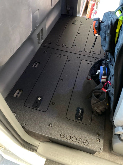 Toyota Tacoma 2005-2015 2nd Gen. Access Cab - Second Row Seat Delete Plate System by Goose Gear
