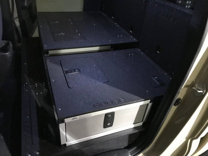 Toyota Tacoma 2005-2023 2nd and 3rd Gen. Double Cab - Second Row Single Drawer Module - 40% Driver Side by Goose Gear