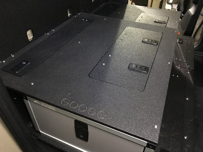 Toyota Tacoma 2005-2023 2nd and 3rd Gen. Double Cab - Second Row Single Drawer Module - 60% Passenger Side by Goose Gear