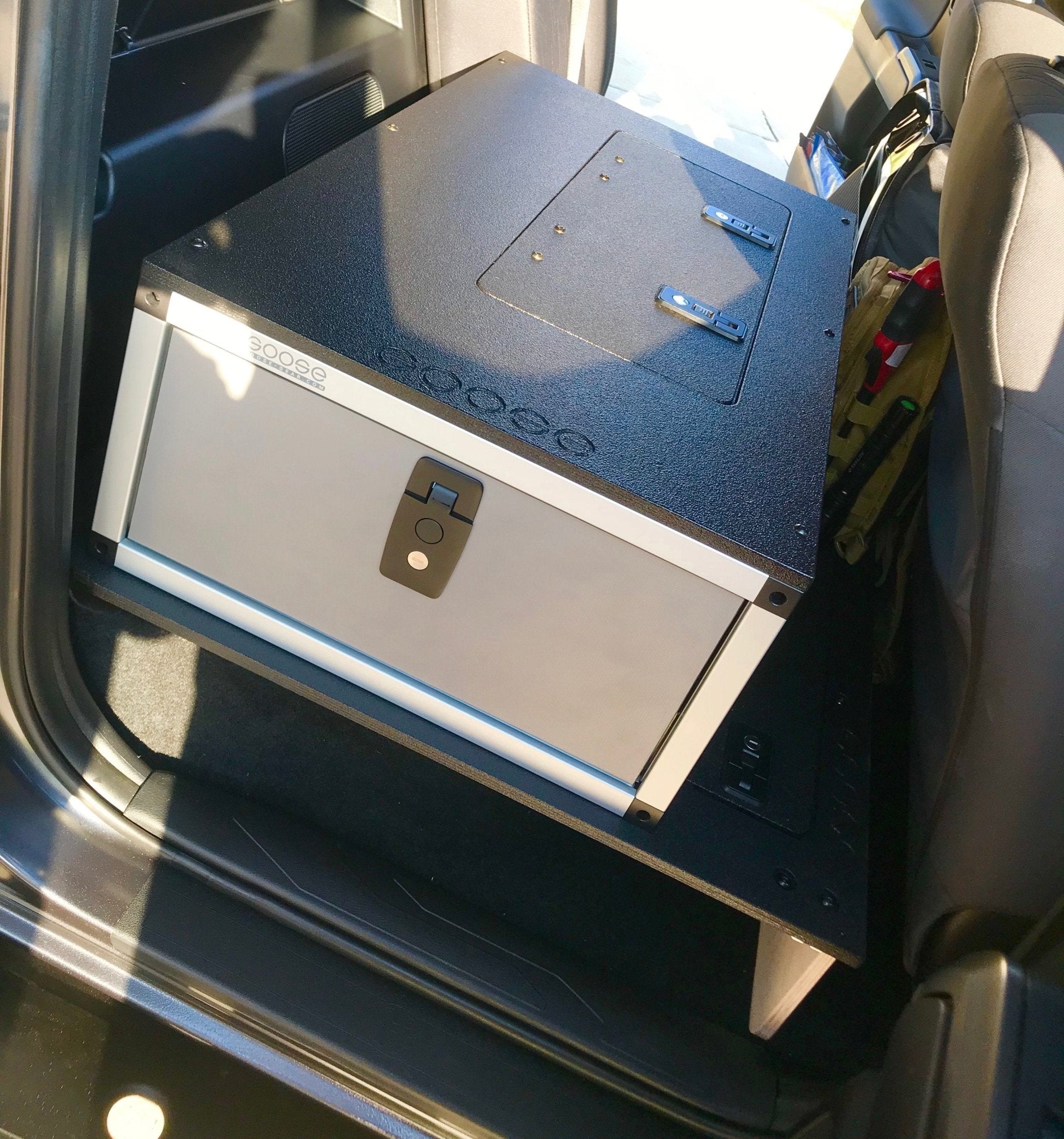 Toyota Tacoma 2005-2023 2nd and 3rd Gen. Double Cab - Second Row Single Drawer Module - 60% Passenger Side by Goose Gear