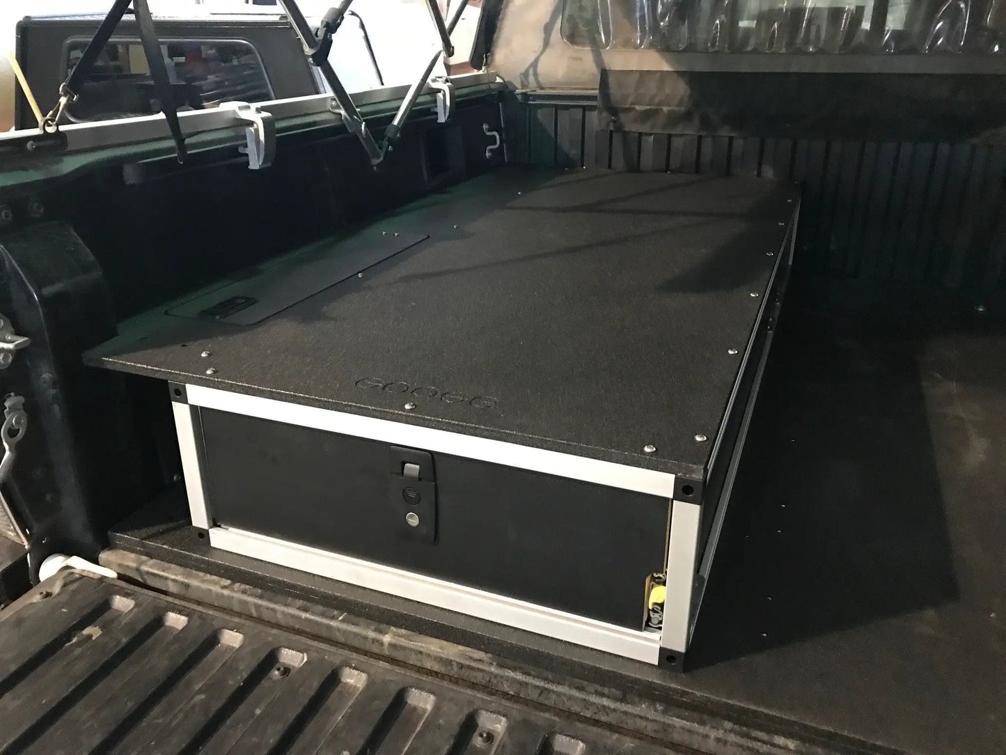 Toyota Tacoma 2005-2023 2nd and 3rd Gen. - Truck Bed Single Drawer Module - Top Plates by Goose Gear