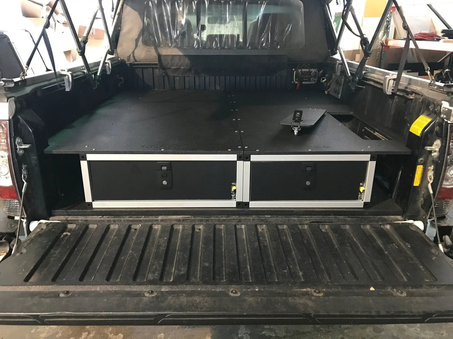 Toyota Tacoma 2005-2023 2nd and 3rd Gen. - Truck Bed Single Drawer Module - Top Plates by Goose Gear