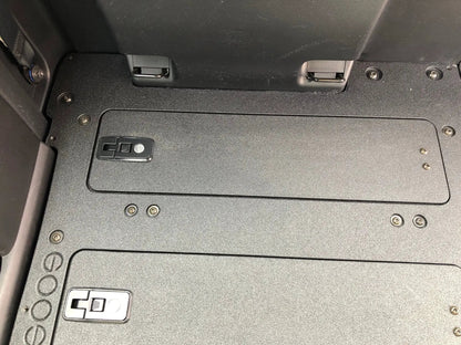 Toyota Tacoma 2016-2023 3rd Gen. Access Cab with Factory Seats - Second Row Seat Delete Plate System by Goose Gear