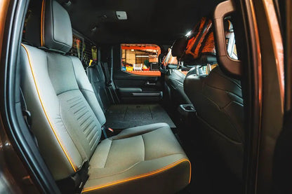 Toyota Tacoma - 2024-Present - 4th Gen - Hybrid - Double Cab - Explore Series - Seat Delete Plate System - Second Row by Goose Gear