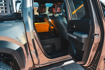 Toyota Tacoma - 2024-Present - 4th Gen - Hybrid - Double Cab - Explore Series - Seat Delete Plate System - Second Row by Goose Gear
