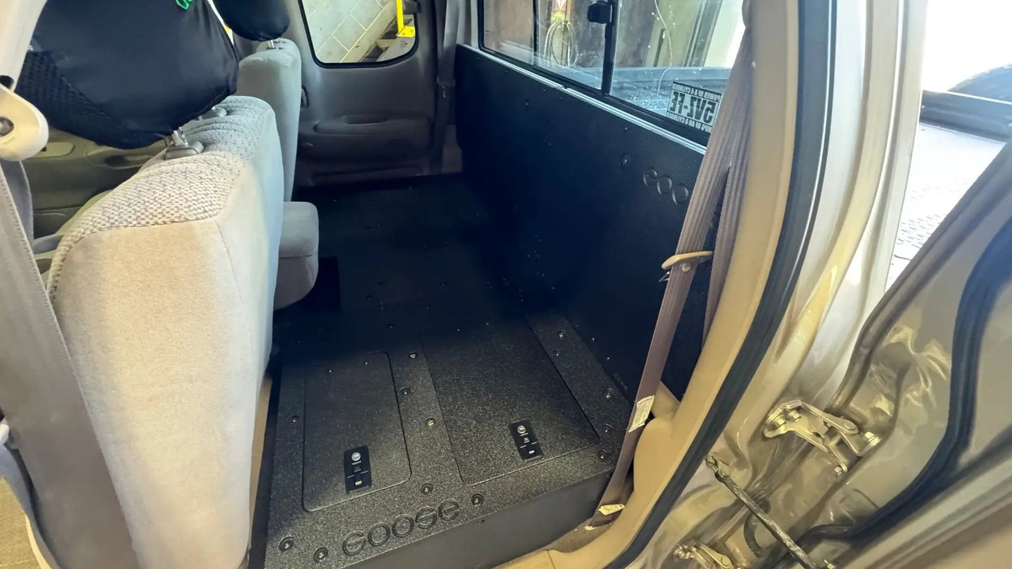 Toyota - Tundra - 2000-2006 - 1st Gen - Access Cab - Explore Series - Seat Delete Plate System - Second Row - 100% by Goose Gear