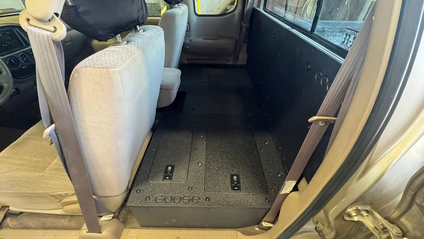 Toyota - Tundra - 2000-2006 - 1st Gen - Access Cab - Explore Series - Seat Delete Plate System - Second Row - 100% by Goose Gear