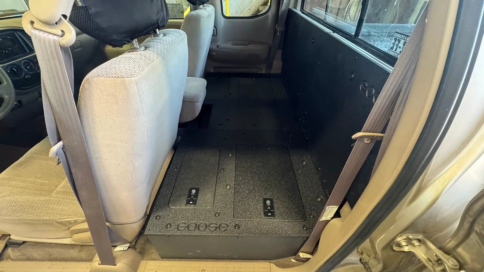 Toyota - Tundra - 2000-2006 - 1st Gen - Access Cab - Explore Series - Seat Delete Plate System - Second Row - 100% by Goose Gear