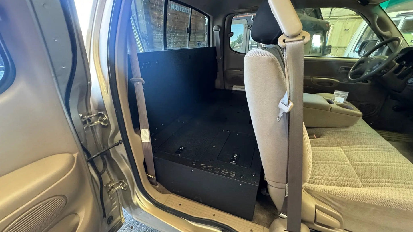 Toyota - Tundra - 2000-2006 - 1st Gen - Access Cab - Explore Series - Seat Delete Plate System - Second Row - 100% by Goose Gear