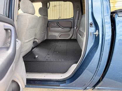 Toyota Tundra - 2000-2006 1st Gen - Double Cab - Second Row Seat Delete Plate System by Goose Gear