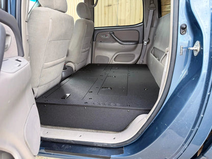 Toyota Tundra - 2000-2006 1st Gen - Double Cab - Second Row Seat Delete Plate System by Goose Gear