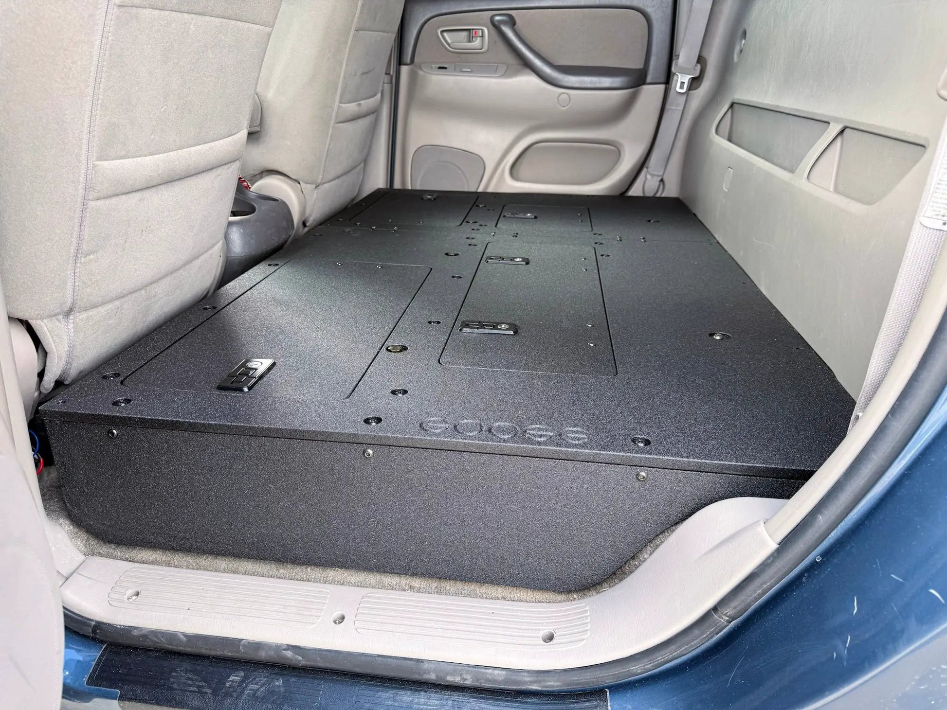 Toyota Tundra - 2000-2006 1st Gen - Double Cab - Second Row Seat Delete Plate System by Goose Gear