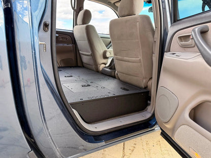 Toyota Tundra - 2000-2006 1st Gen - Double Cab - Second Row Seat Delete Plate System by Goose Gear