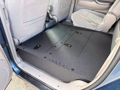 Toyota Tundra - 2000-2006 1st Gen - Double Cab - Second Row Seat Delete Plate System by Goose Gear