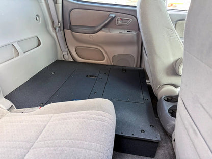 Toyota Tundra - 2000-2006 1st Gen - Double Cab - Second Row Seat Delete Plate System by Goose Gear