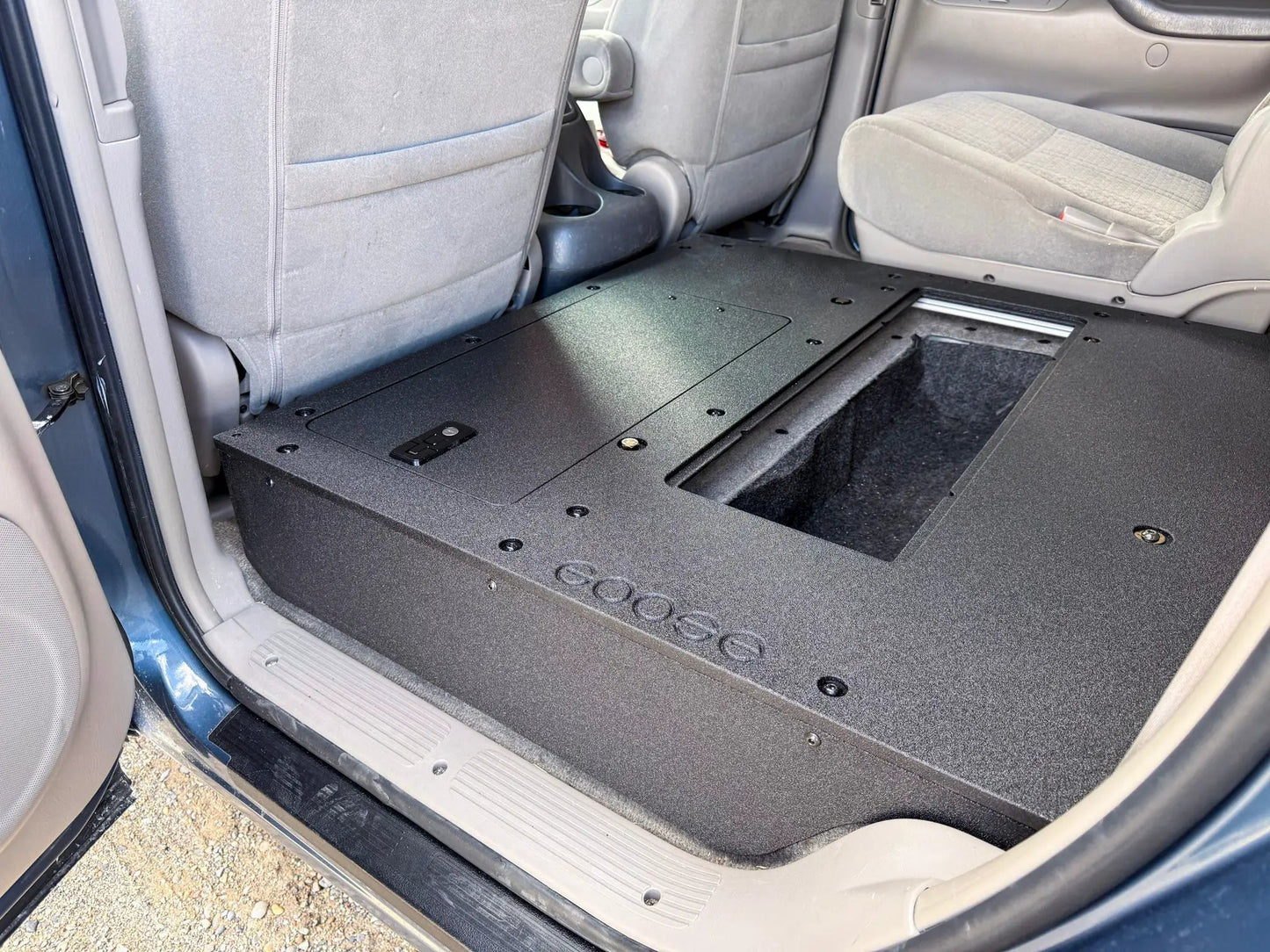 Toyota Tundra - 2000-2006 1st Gen - Double Cab - Second Row Seat Delete Plate System by Goose Gear