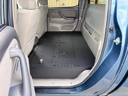 Toyota Tundra - 2000-2006 1st Gen - Double Cab - Second Row Seat Delete Plate System by Goose Gear