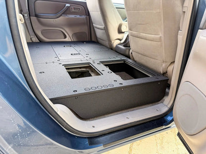 Toyota Tundra - 2000-2006 1st Gen - Double Cab - Second Row Seat Delete Plate System by Goose Gear