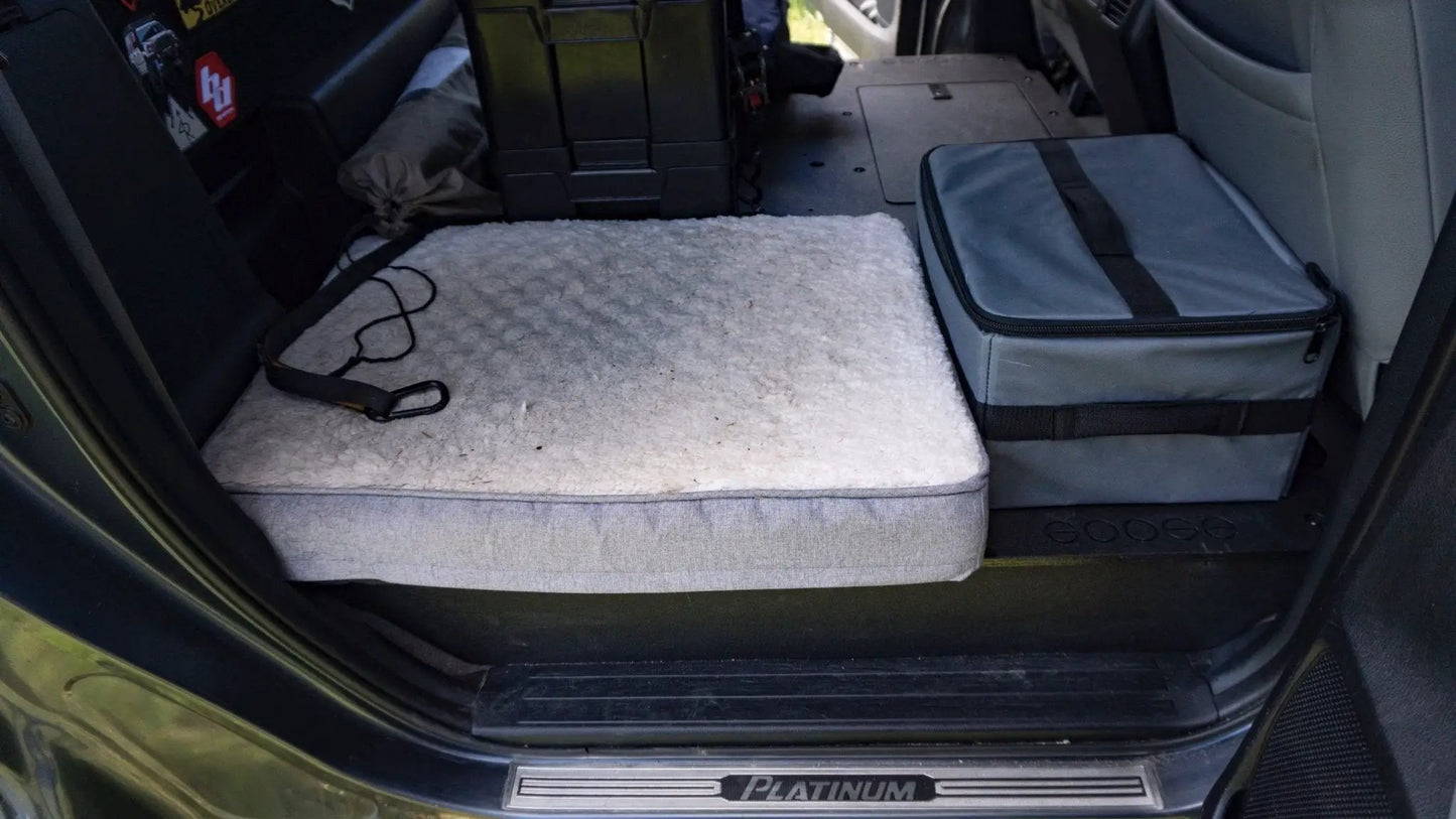 Toyota Tundra 2007-2013 2nd Gen. CrewMax - Second Row Seat Delete Plate System by Goose Gear
