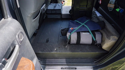 Toyota Tundra 2007-2013 2nd Gen. CrewMax - Second Row Seat Delete Plate System by Goose Gear