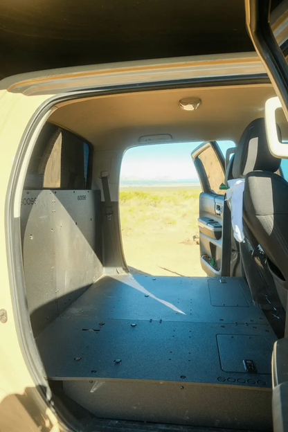 Toyota Tundra 2014-2021 2.5 Gen. CrewMax - Second Row Seat Delete Plate System by Goose Gear
