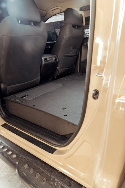 Toyota Tundra 2014-2021 2.5 Gen. CrewMax - Second Row Seat Delete Plate System by Goose Gear