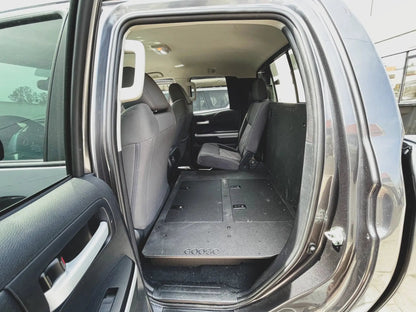 Toyota Tundra 2014-2021 2.5 Gen. Double Cab - Second Row Seat Delete Plate System by Goose Gear