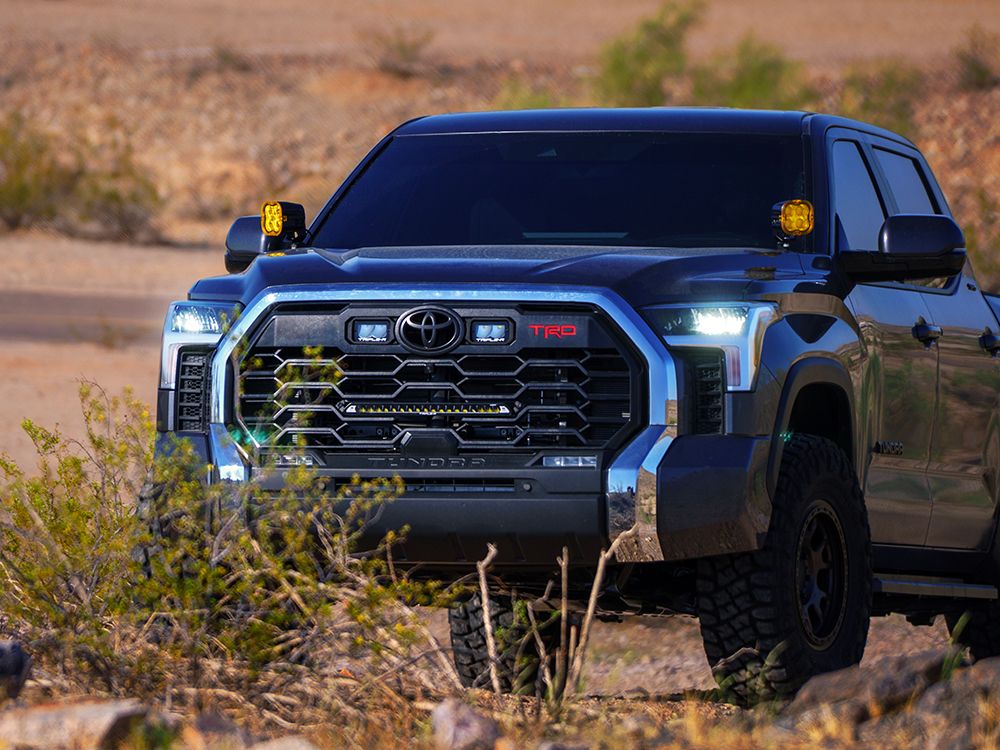 TRIPLE-R-LIGHTS Toyota Tundra TRD (2022+) Grille Kit - Carbon-2