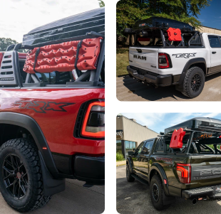 Custom truck bed racks, overland rack systems, and adventure accessories available from Auto Expedition in Ohio