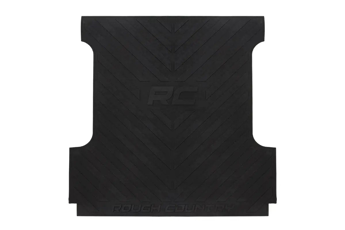 Rough Country Bed Mat | 5'7" Bed | RC Logo | Ford F-150/F-150 Lightning/Raptor (2015-2025) by Rough Country