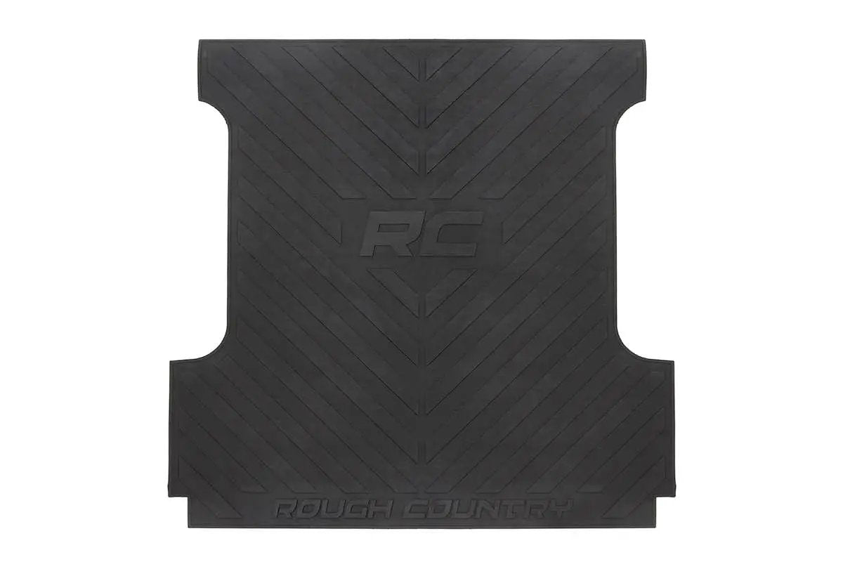 Rough Country Bed Mat | 6'7" Bed | RC Logo | Chevy/GMC Sierra 1500 (19-26)/Silverado 1500 (19-26) by Rough Country