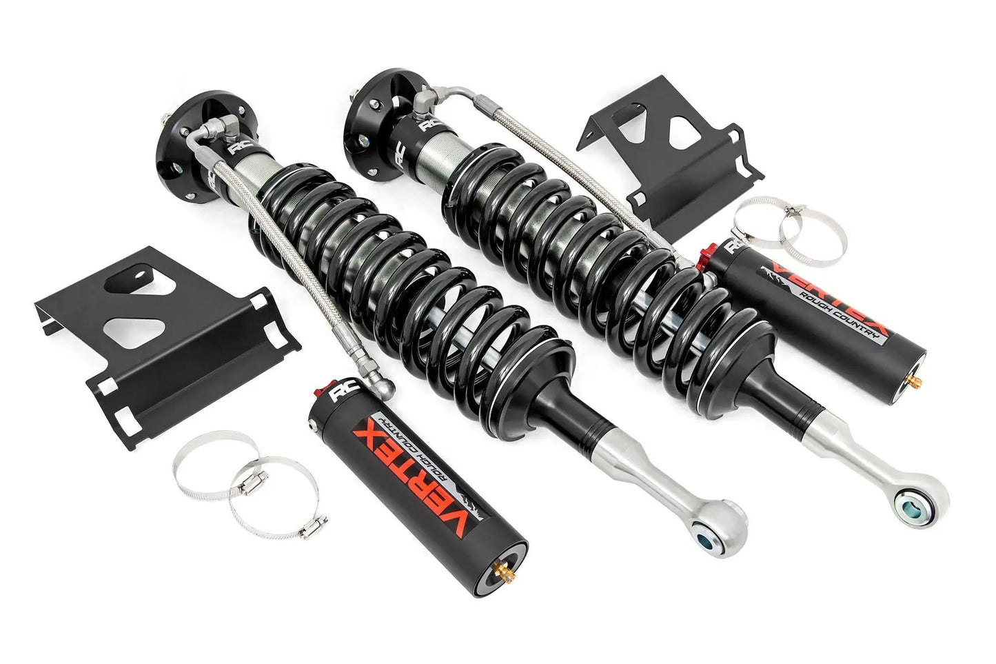 Rough Country Vertex 2.5 Reservoir Coilovers | Front | 3.5" | Toyota Tundra 4WD (07-21) by Rough Country