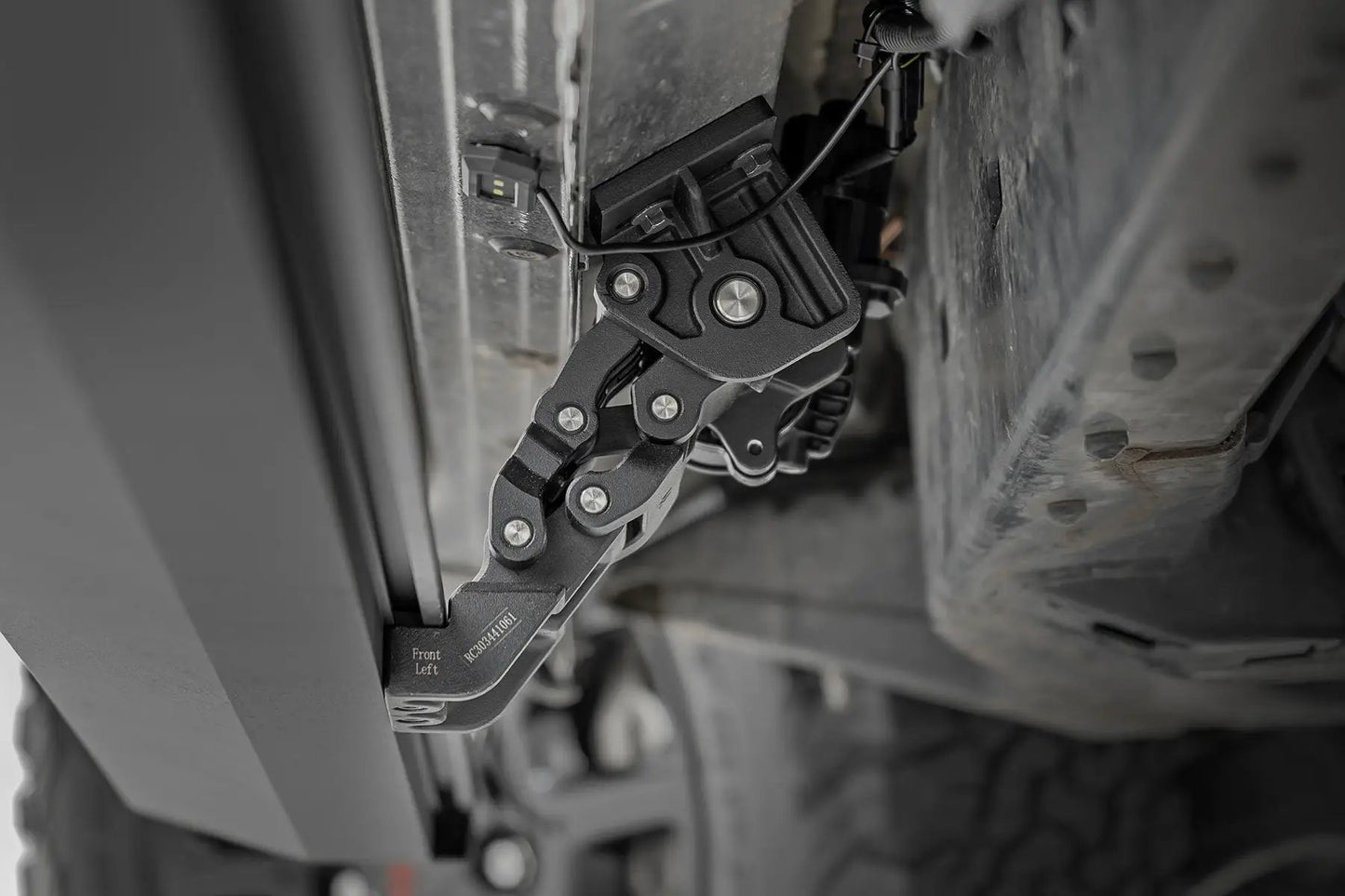 Rough Country Power Running Boards | Dual Electric Motor | CrewMax | Toyota Tundra (07-21) by Rough Country