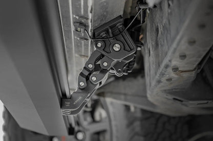 Rough Country Power Running Boards | Dual Electric Motor | CrewMax | Toyota Tundra (07-21) by Rough Country