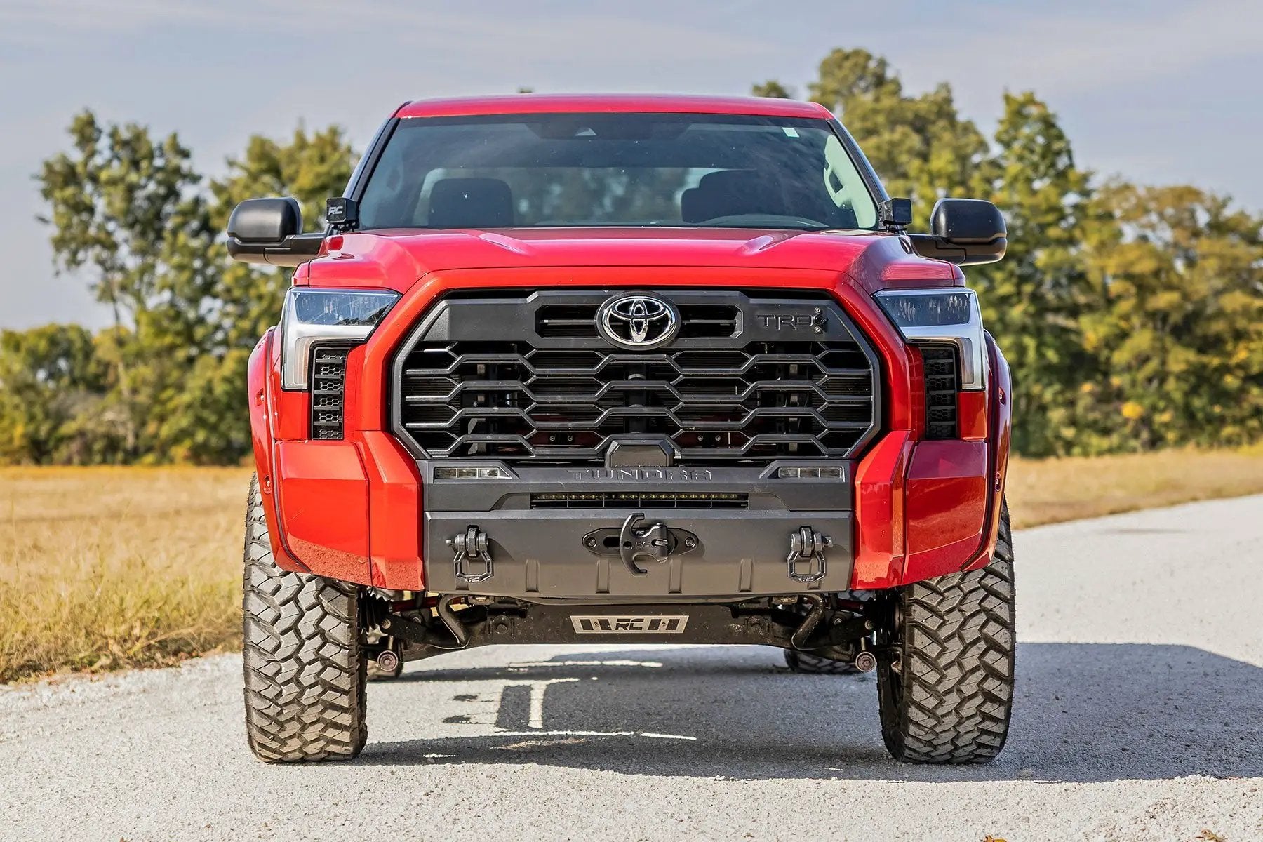 Rough Country Pocket Fender Flares | 218 Midnight Black Metallic | Toyota Tundra (22-26) by Rough Country