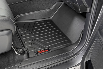 Коврики в салон | Передние и задние | CrewMax | Toyota Tundra 2WD/4WD (2014-2021)