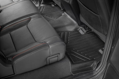 Коврики в салон | Передние и задние | CrewMax | Toyota Tundra 2WD/4WD (2014-2021)