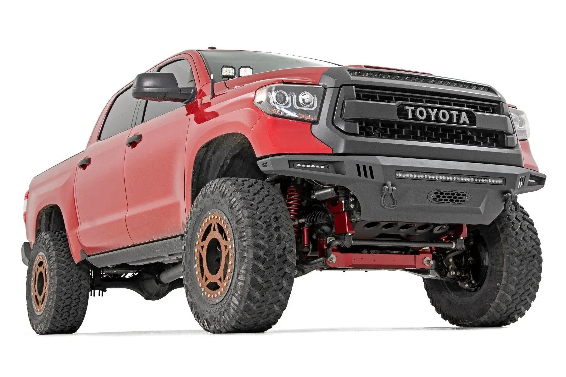 Rough Country Skid Plate | Prerunner Bumper | Toyota Tundra 2WD/4WD (2014-2021) by Rough Country