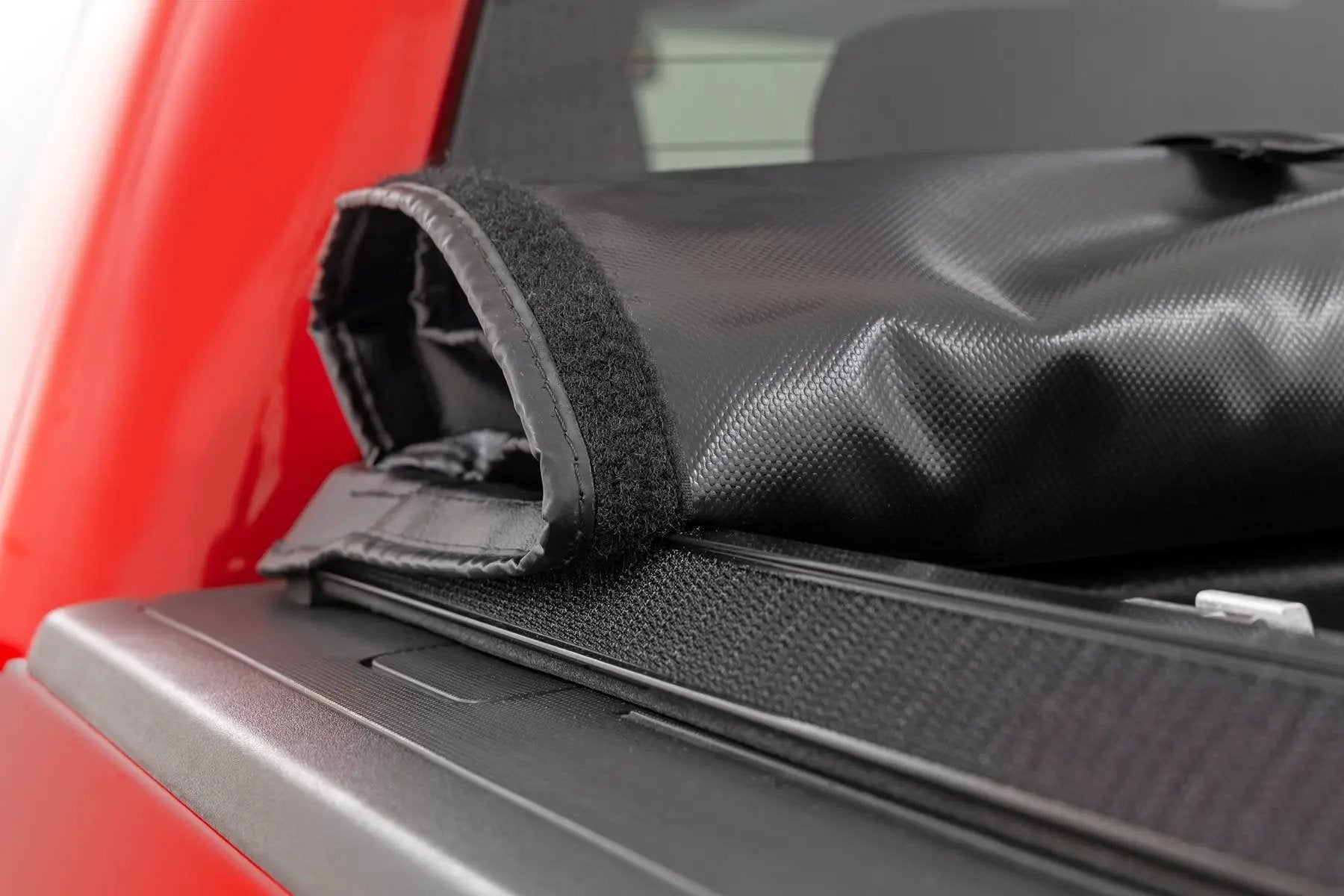 Rough Country Soft Roll Up Bed Cover | 6'7" Bed | Chevy/GMC 1500/2500HD/3500HD (14-19 & Classic) by Rough Country
