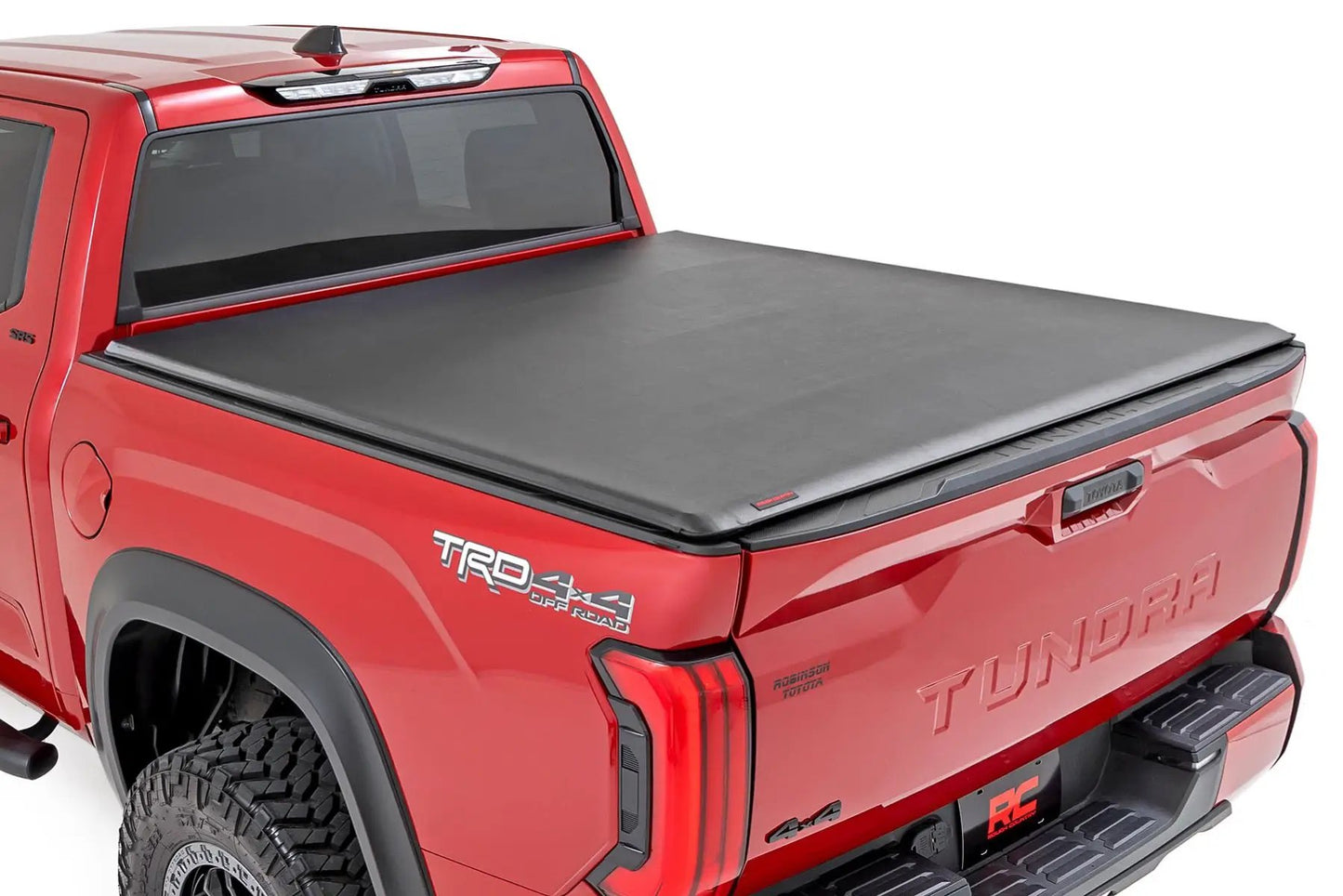 Rough Country Soft Roll Up Bed Cover | 6'7" Bed | Toyota Tundra 2WD/4WD (2022-2026) by Rough Country