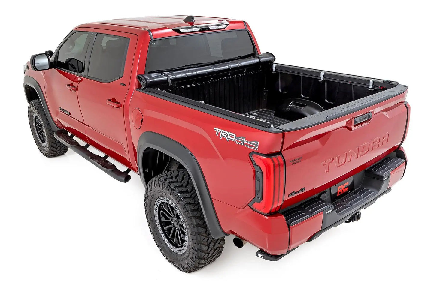 Rough Country Soft Roll Up Bed Cover | 6'7" Bed | Toyota Tundra 2WD/4WD (2022-2026) by Rough Country
