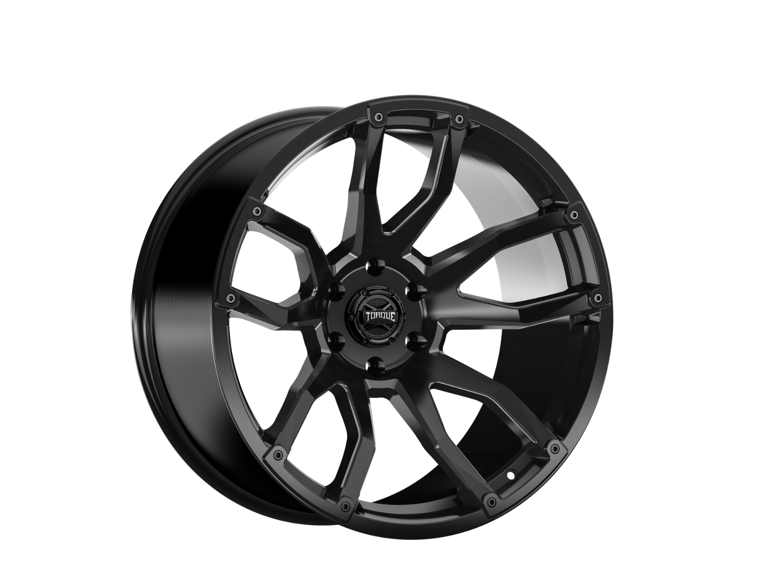 Torque Impact | Satin Black| 20x9 | 6x135 | -12mm by Torque