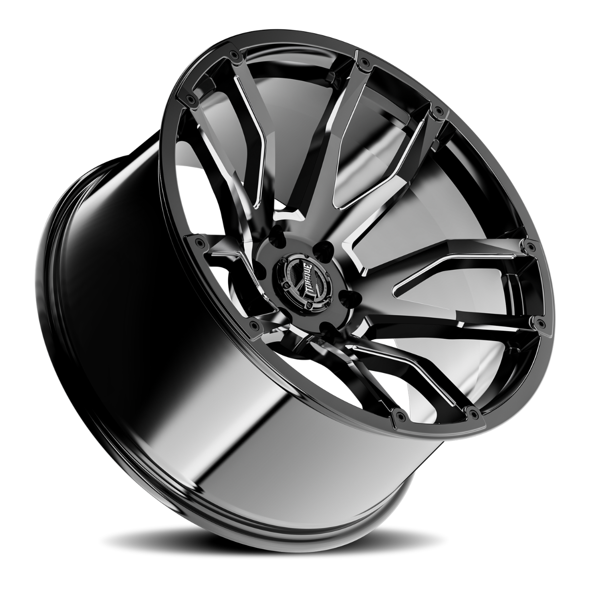 Torque Impact | Gloss Black w/Milled Accents | 20x9 | 6x5.5 | -12mm by Torque