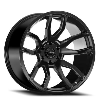 Torque Impact | Satin Black| 20x9 | 6x135 | -12mm by Torque