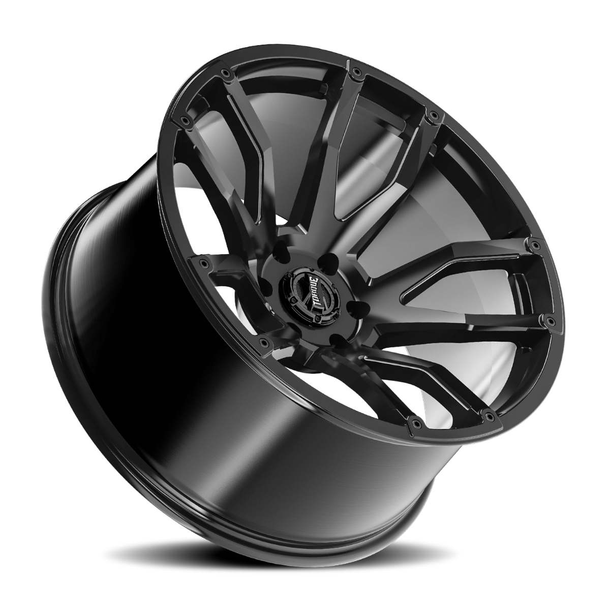 Torque Impact | Satin Black| 20x9 | 6x135 | -12mm by Torque