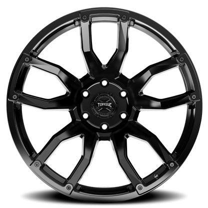 Torque Impact | Satin Black| 20x9 | 6x135 | -12mm by Torque