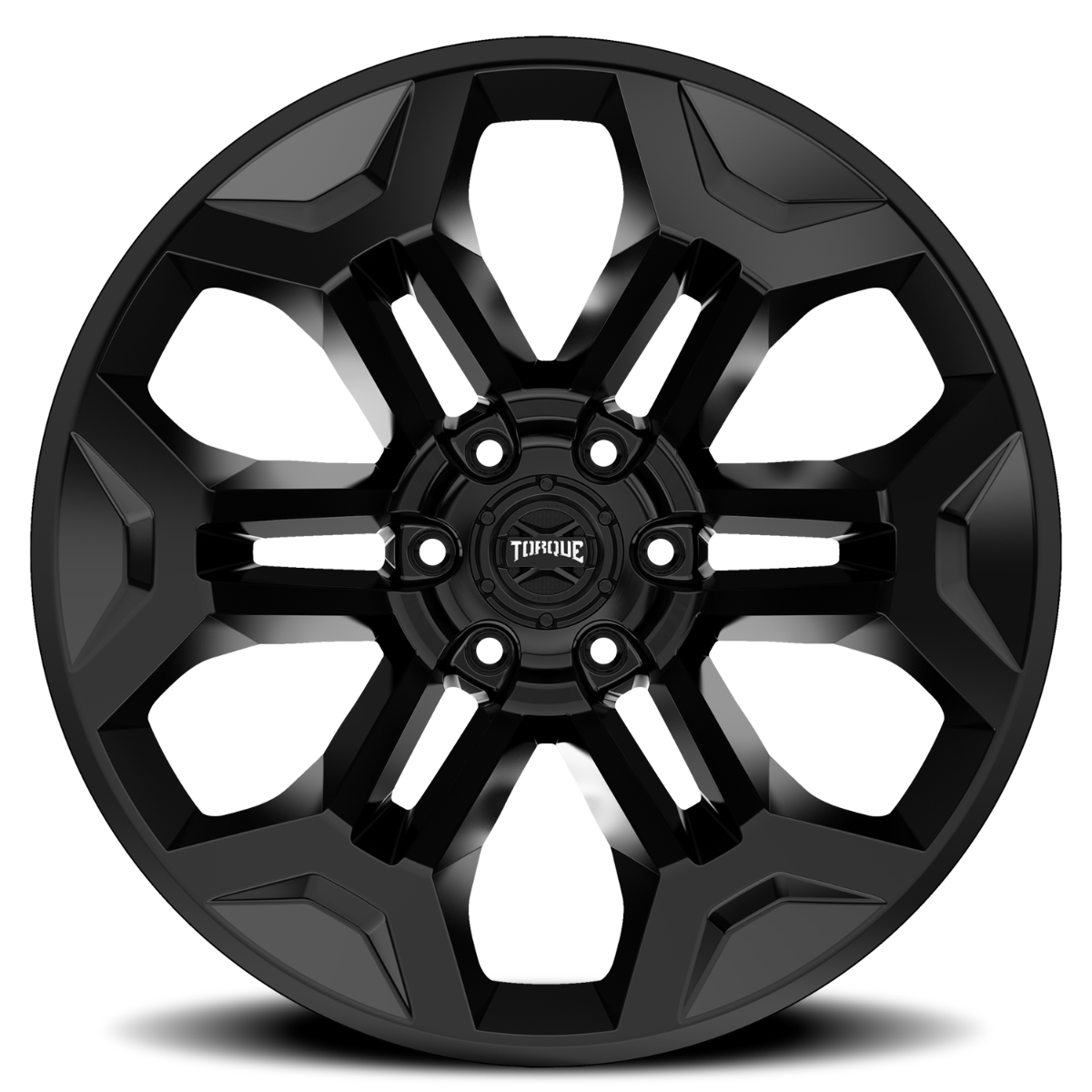 Torque Prime | Satin Black | 20x9 | 6x135 | -12mm by Torque